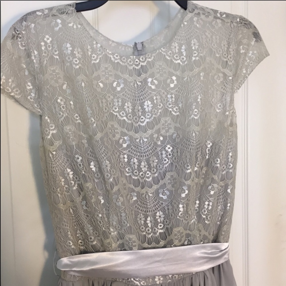 Gray And Silver Floorlength Down - image 2